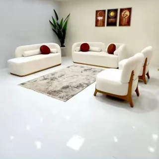مبل راحتی 8 نفره شاهان دکور مدل مینیمال کد 02